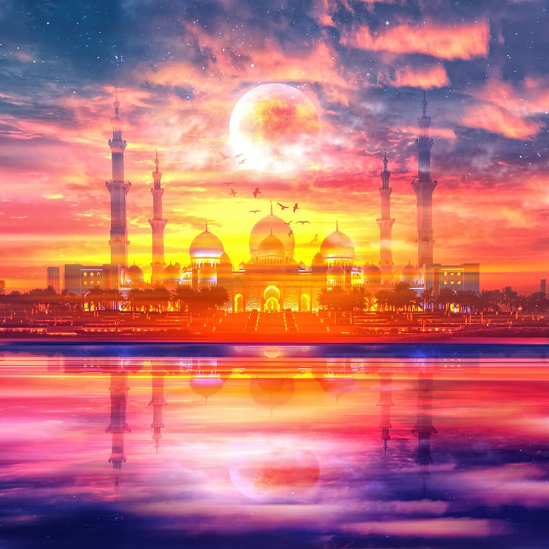 SURREAL TAJ MAHAL