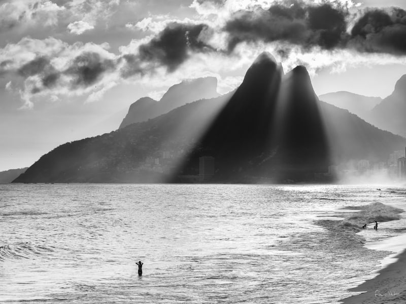 ENTARDECER EM IPANEMA, RIO DE JANEIRO