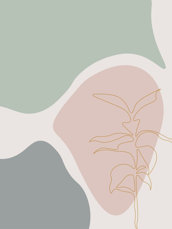 GOLDEN GEOMETRIC PLANT 02