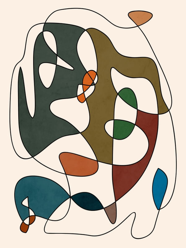 PENSAMENTOS EM CORES ABSTRATOS 1