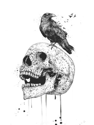NEW SKULL (BW)