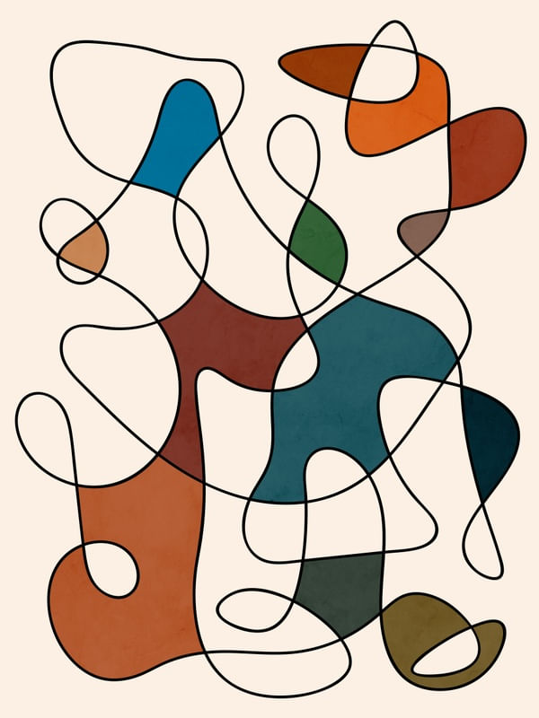PENSAMENTOS EM CORES ABSTRATOS 3