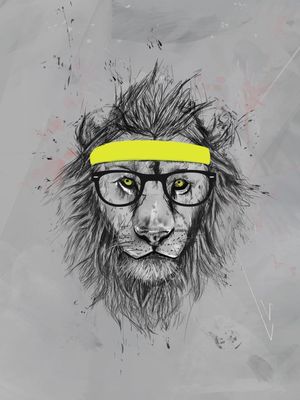 HIPSTER LION
