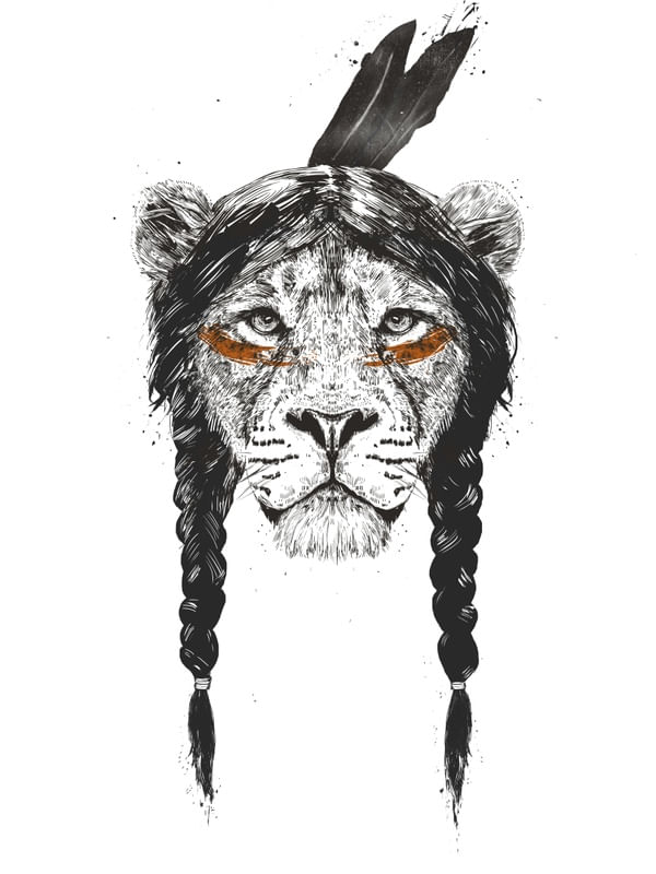WARRIOR LION