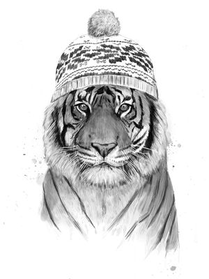 SIBERIAN TIGER (BW)