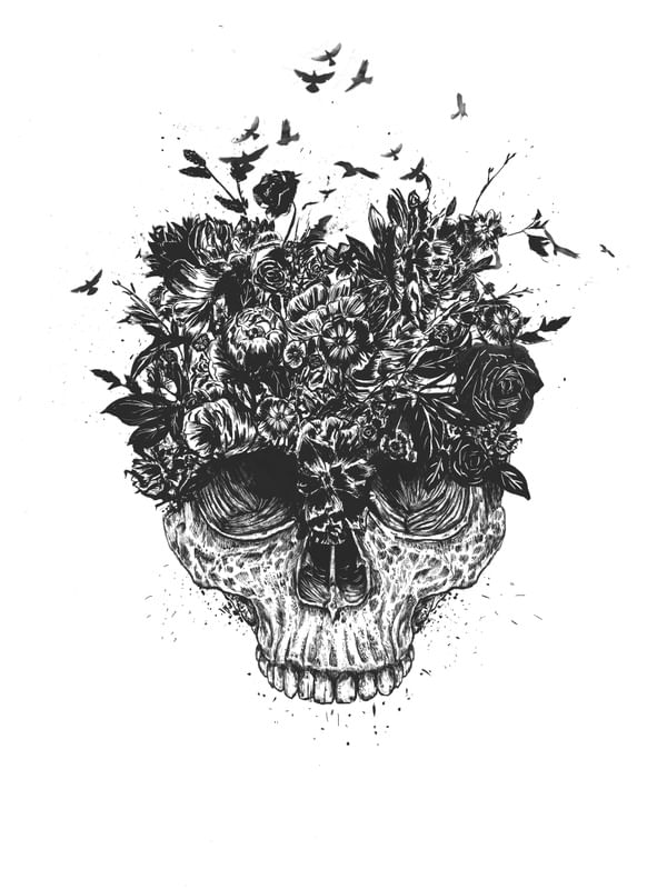MY HEAD IS A JUNGLE (BW)