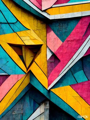 PAREDE DE ORIGAMI