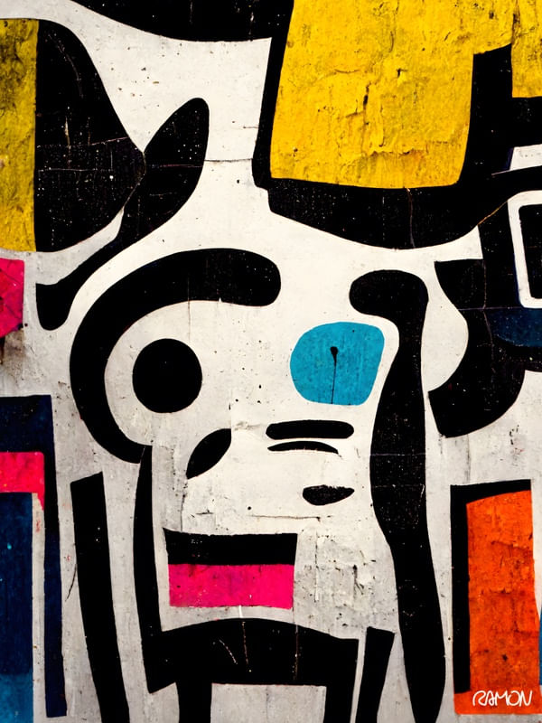 ARTE DE RUA GEOMETRICA