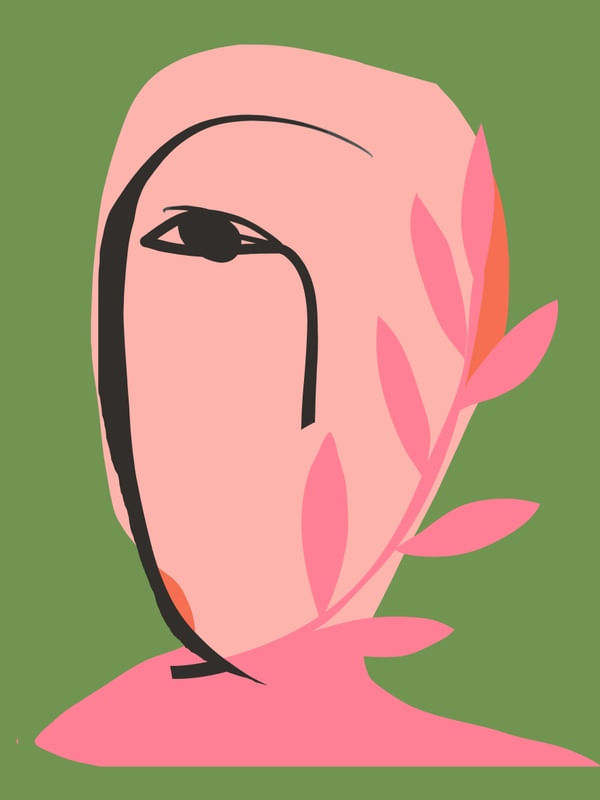 ABSTRACT FACE 70