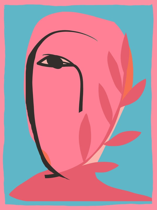 ABSTRACT FACE 72