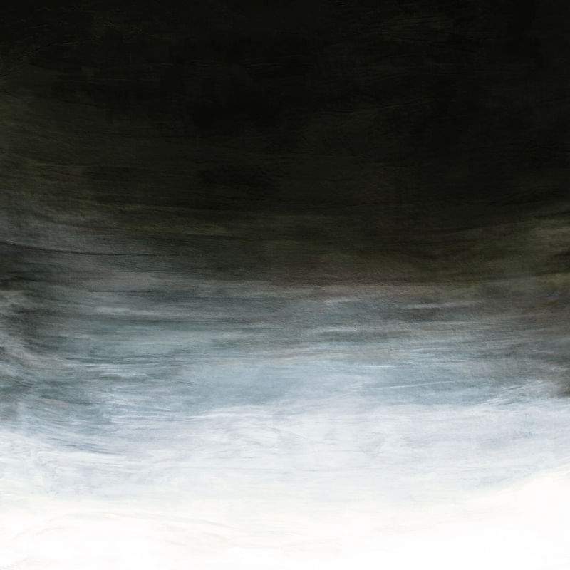 SUNDOWNER 7, ABSTRATO POR DO SOL NEUTRO MINIMALISTA NUVENS PINTURA