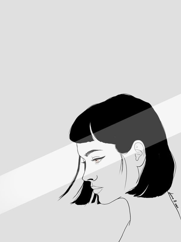 LOST IN THOUGHTS WHITE