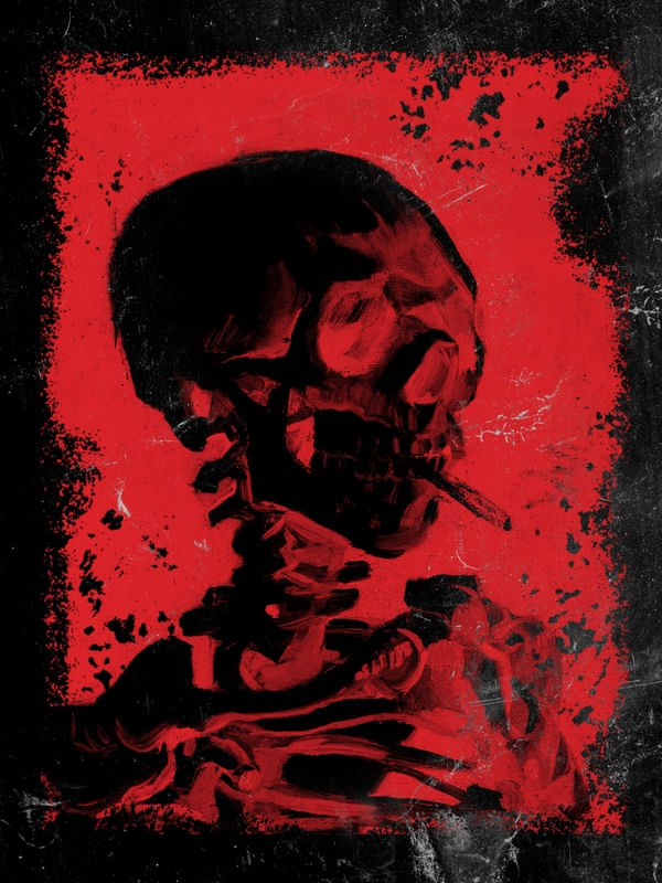 SMOKING SKULL