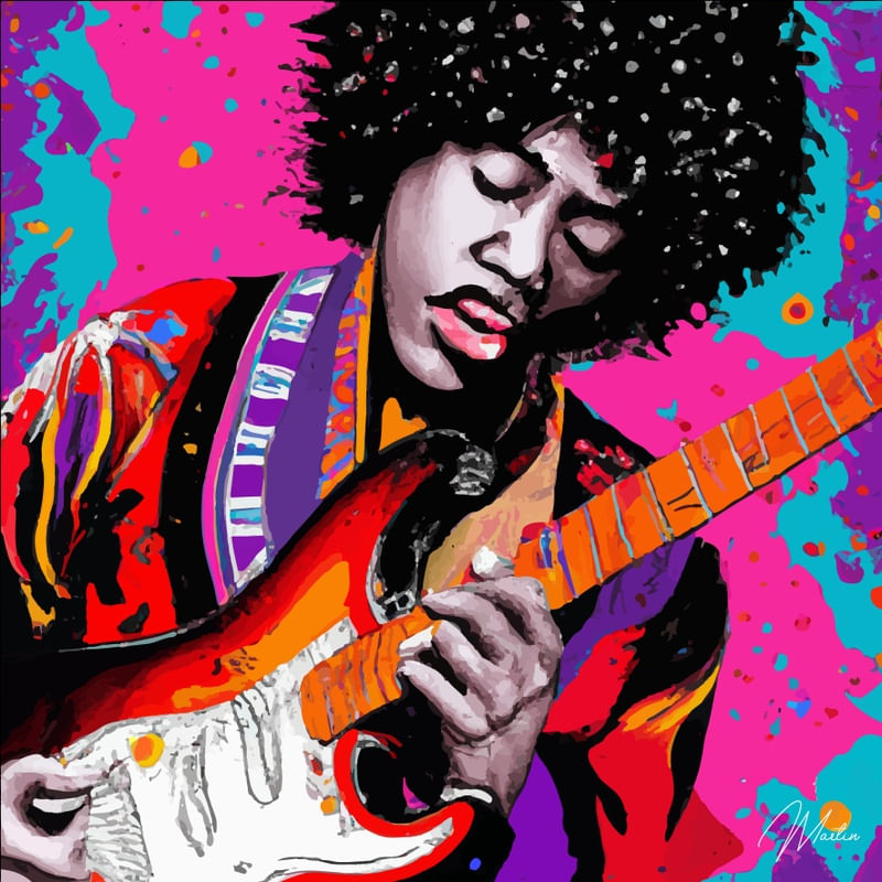 JIMI HENDRIX ART 02