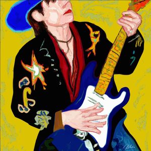 STEVIE RAY VAUGHAN ART