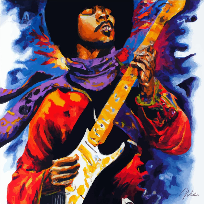 JIMI HENDRIX ART 04