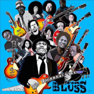 BLUES MUSIC ART