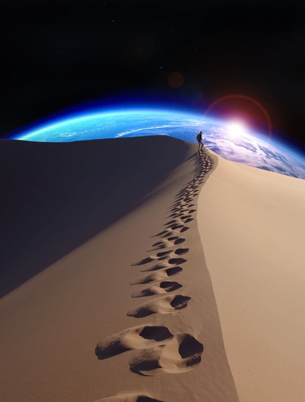 O DESERTO E O MUNDO