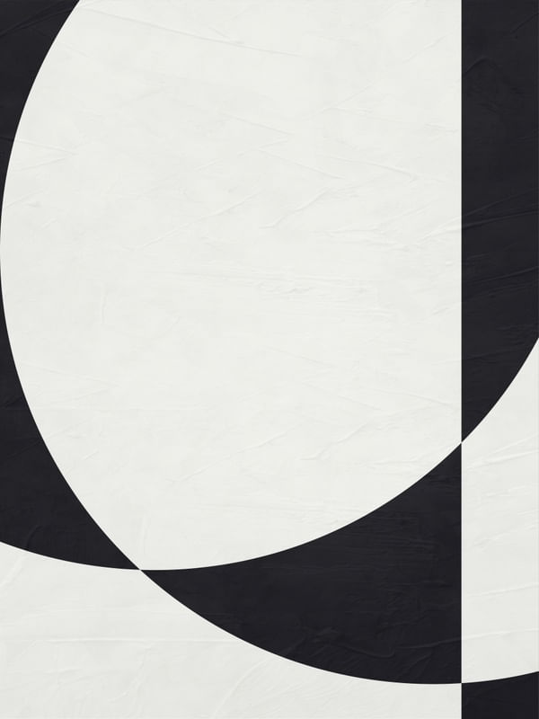 ARTE CONTEMPORÂNEA DE FORMAS GEOMÉTRICAS PRETO E BRANCO - ABSTRATO GEOMETRICO - 627A