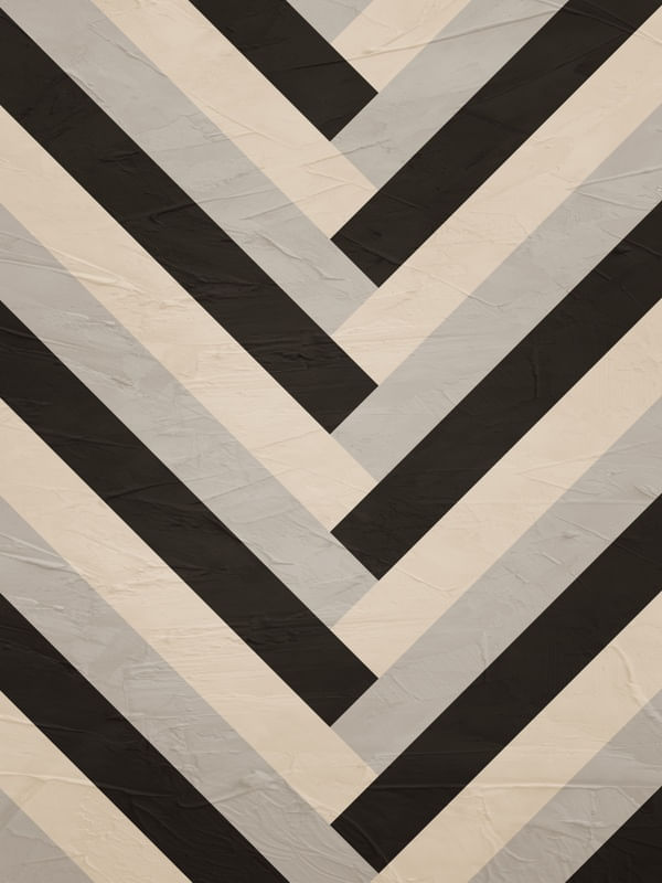 ARTE CONTEMPORÂNEA DE FORMAS GEOMÉTRICAS MARROM - ABSTRATO GEOMETRICO - 558A4