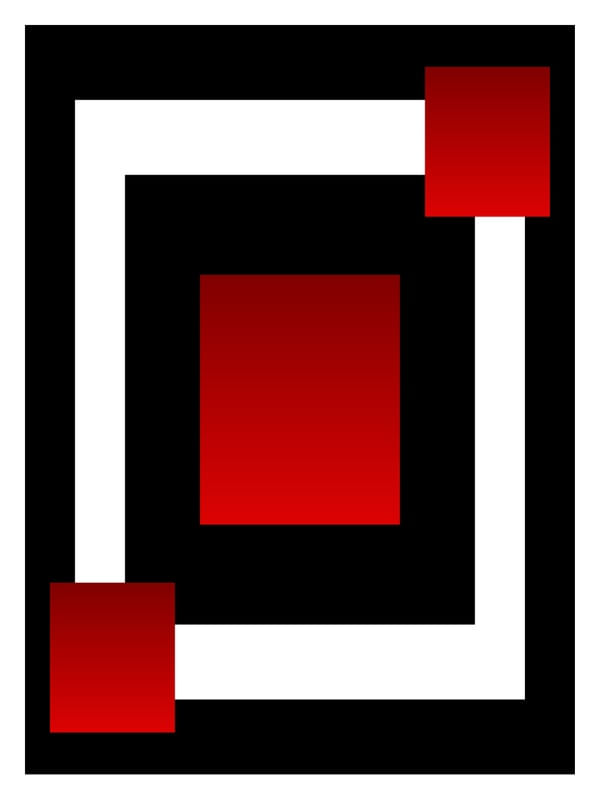 ARTE CONTEMPORÂNEA DE FORMAS GEOMÉTRICAS COLORIDO - ABSTRATO GEOMETRICO - 523A