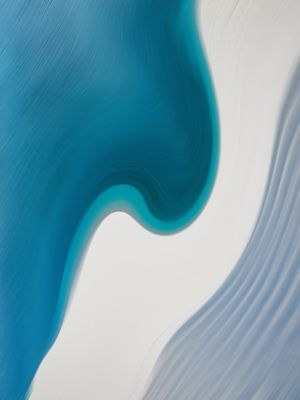 ARTE ABSTRATA ORGÂNICA COLORIDA PRAIA MAR - ABSTRATO DEGRADÊ DE CORES - 65B
