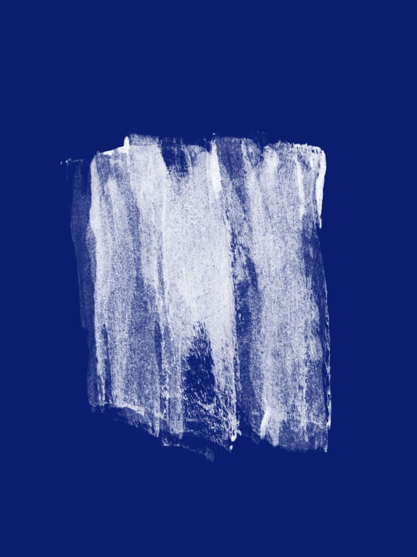 DUPLA - BRANCO NO AZUL