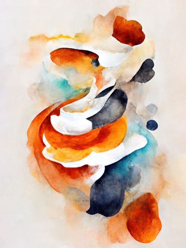 ABSTRATOS DE AQUARELA - 02