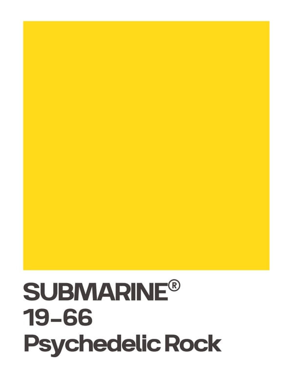 YELLOW SUBMARINE PANTONEE