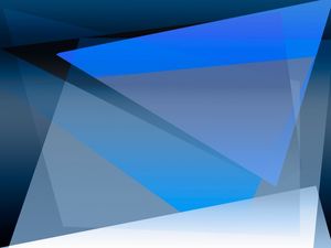 AZUL TRIANGULO SUSPENSO DEGRADE