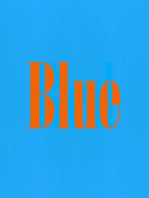BLUE LETTERING