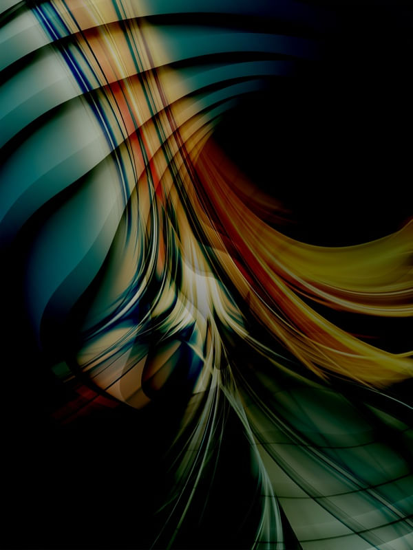 ARTE 3D COLORIDA - ABSTRATO COLORFUL - 26A
