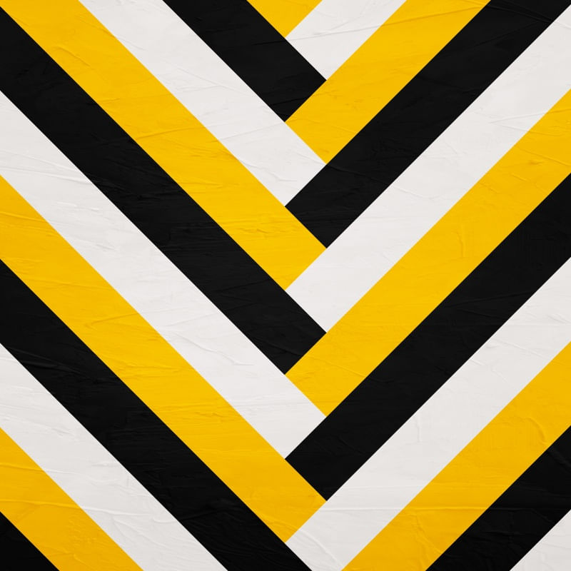 ARTE QUADRADA COM BARRAS COLORIDA - ABSTRATO GEOMETRICO - 558A3 - Q