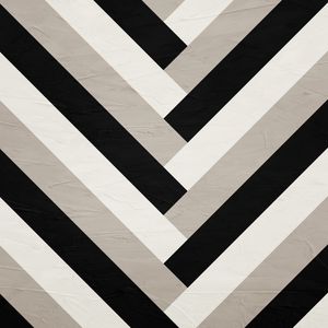 ARTE QUADRADA COM BARRAS COLORIDA - ABSTRATO GEOMETRICO - 558A5 - Q