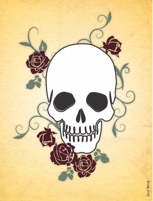 CAVEIRA E ROSAS