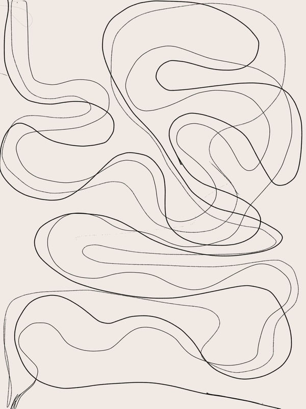 ABSTRATO BRANCO GRAFITE ARTISTA GLORIA RIMES