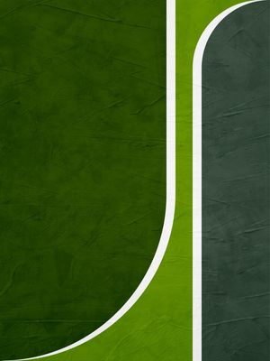 ARTE CONTEMPORÃNEA COLORIDA VERDE- ABSTRATO GEOMETRICO - 677A6