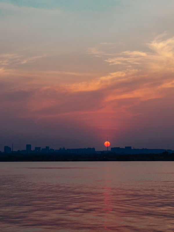 PÔR DO SOL DO LAGO PARANOÁ