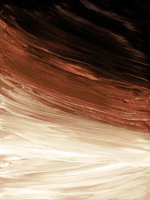 IN DARKNESS WE SHINE 6 - NEUTRO SEPIA ABSTRATO ORGANICO FLUXO PINCELADAS PINTURA