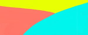 ABSTRATO AMARELO ROSA AZUL ARTISTA GLORIA RIMES