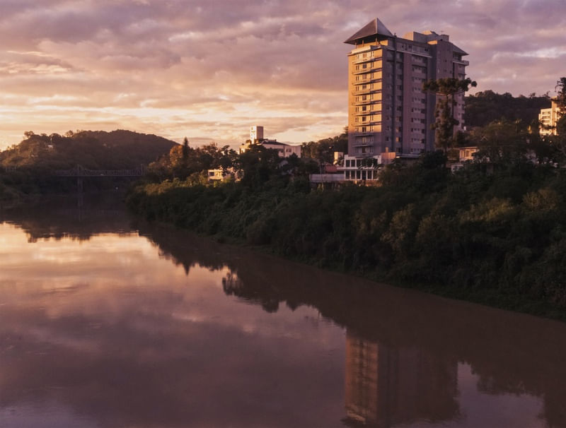 BLUMENAU - PÔR DO SOL