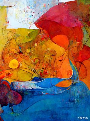 FORMAS ABSTRATAS COLORIDAS - 01