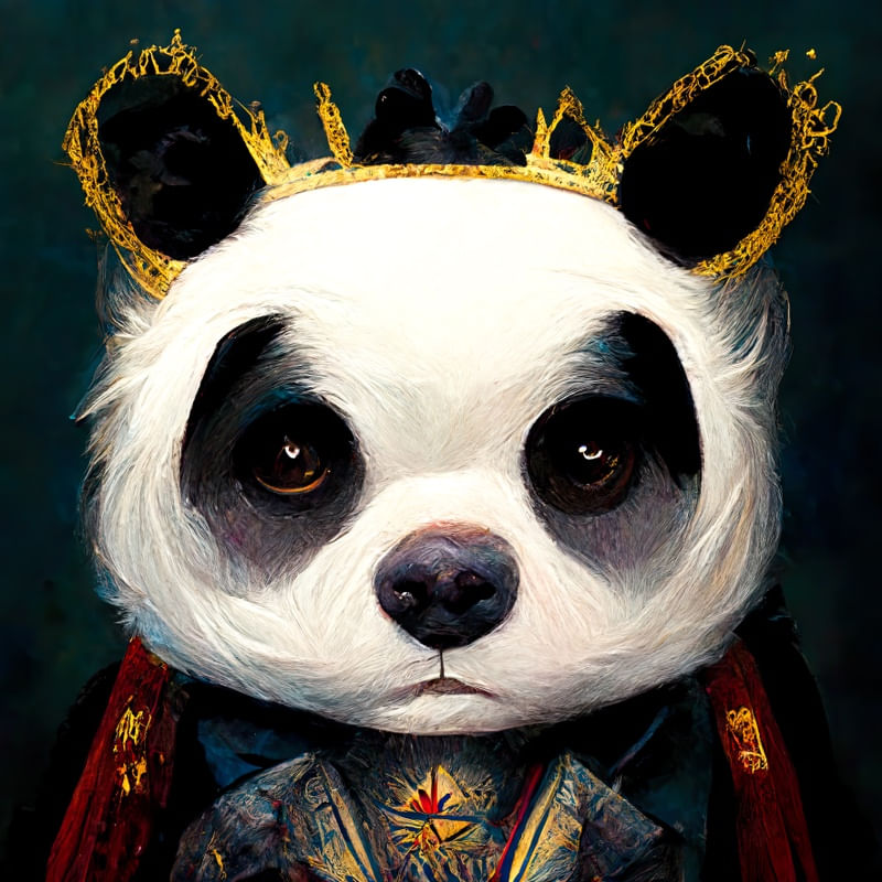 SE UM PANDA FOSSE REI I