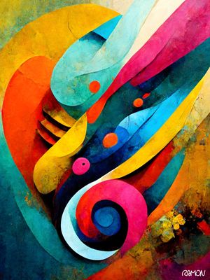 FORMAS ABSTRATAS COLORIDAS - 04