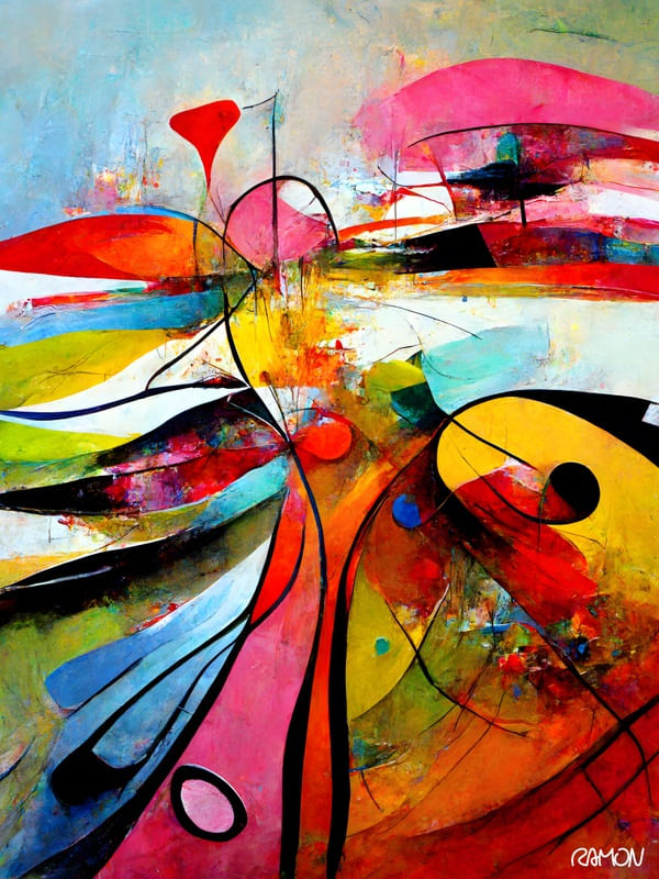 FORMAS ABSTRATAS COLORIDAS - 05