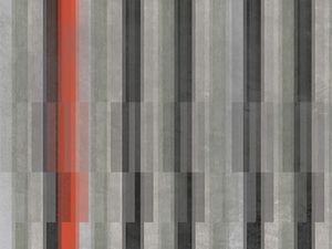 GEOMÉTRICO LARANJA E CINZA TEXTURIZADO