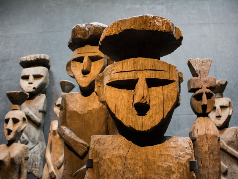 ESTÁTUAS MUSEU DE ARTE PRECOLOMBIANA