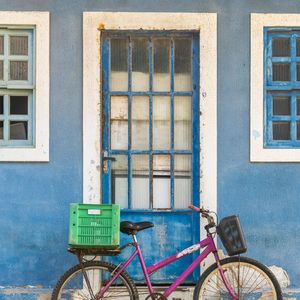 BIKE LILÁS NA CASA AZUL V