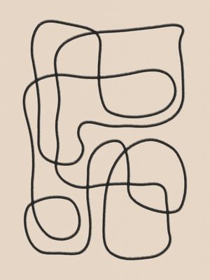 LINHA MINIMALISTA | RABISCO MÃO LIVRE | LÁPIS | CURVAS 2