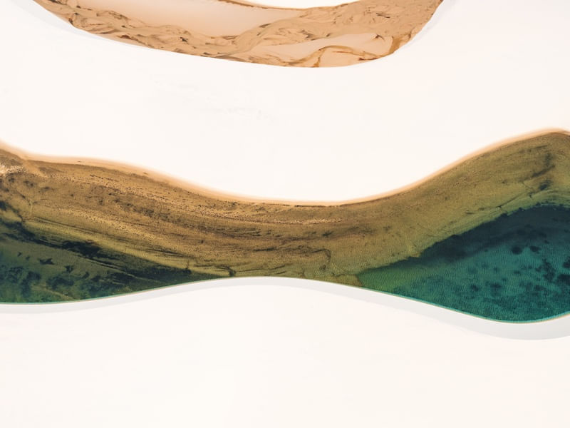 LENÇÓIS MARANHENSES 1 - ABSTRATO DESIGN MINIMALISTA